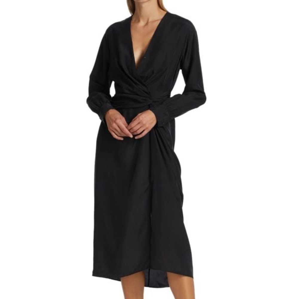 Rag & bone black amber dress